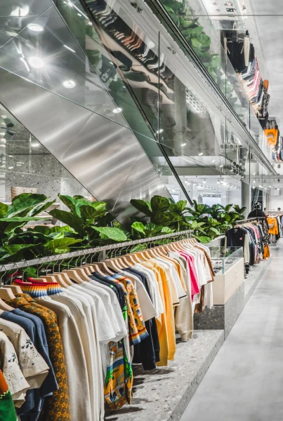 نباتات أوراق الكمان في متجر البيع بالتجزئة