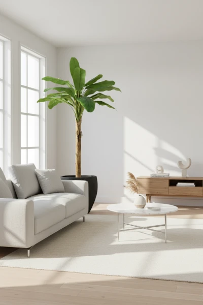 Artificial Banana Tree in Pot - 350cm