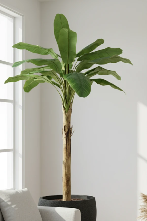 Artificial Banana Tree in Pot - 350cm