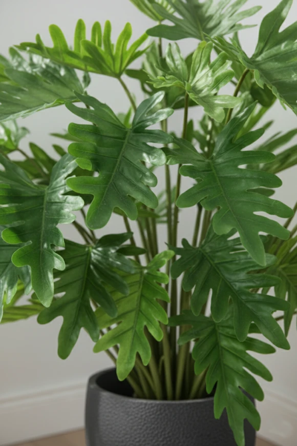 Artificial Philodendron in Pot - 75cm