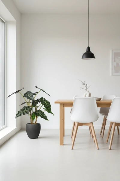 Artificial Alocasia in Easington Pot - 80cm