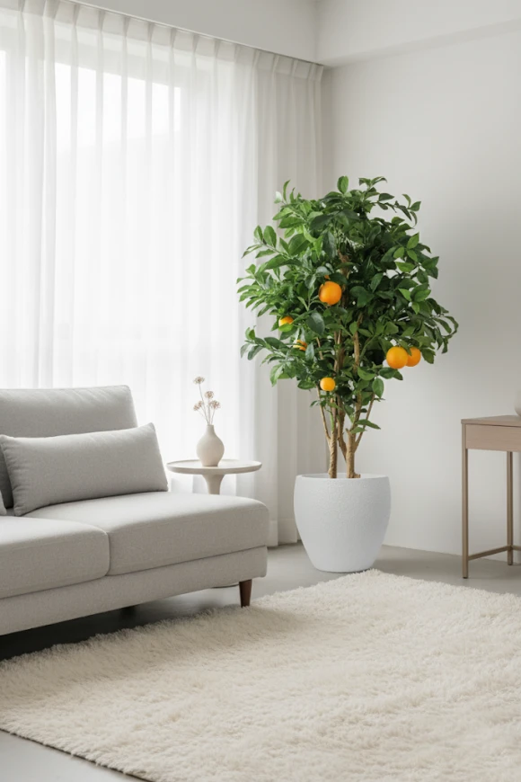 Artificial Orange Tree in Pot - 150cm