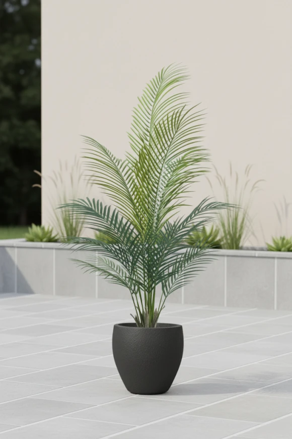 Artificial Areca Palm in Pot - 120cm