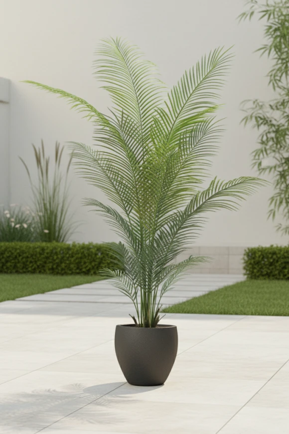 Artificial Areca Palm in Pot - 170cm