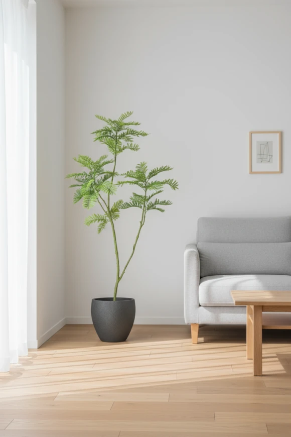 Image of Artificial Jacaranda Tree in Pot - 180cm