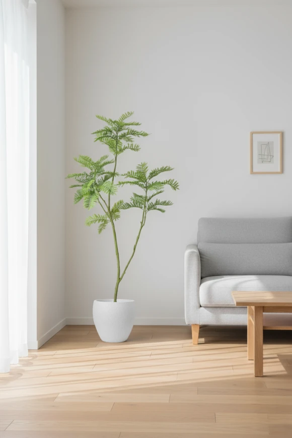 Image of Artificial Jacaranda Tree in Pot - 180cm