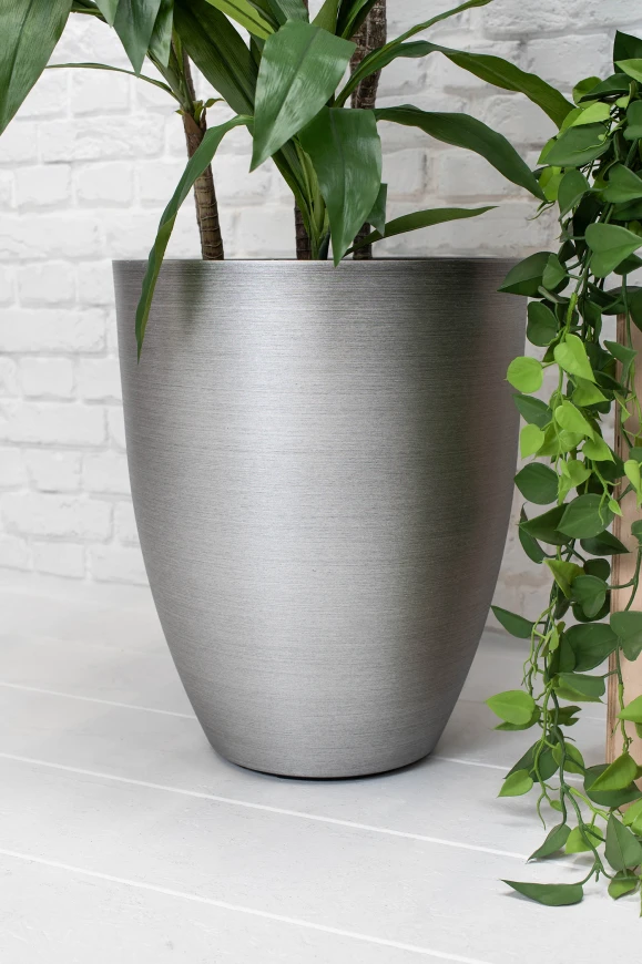 Image of Buxley Pot, Silver -  Large