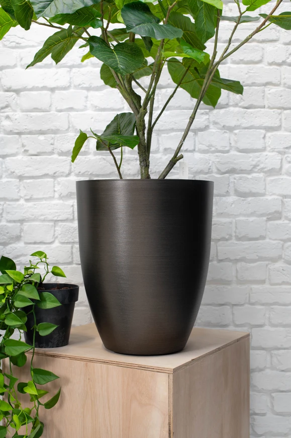 Image of Buxley Pot, Charcoal - Medium