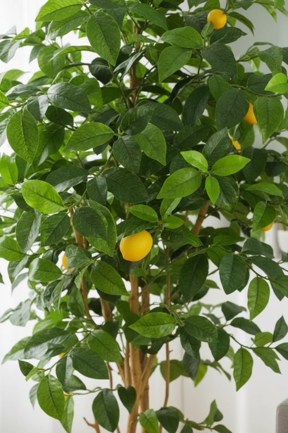 Artificial Lemon Tree in Earle Dumpy Pot- 150cm