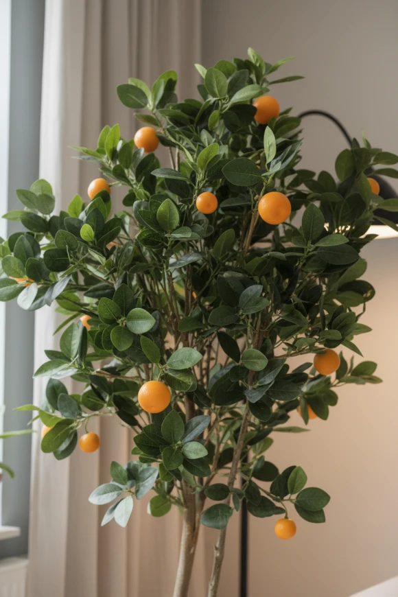 Artificial Orange Tree in Earle Dumpy Pot - 150cm