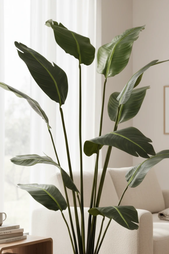 Artificial Bird of Paradise in Earle Dumpy Pot - 180cm