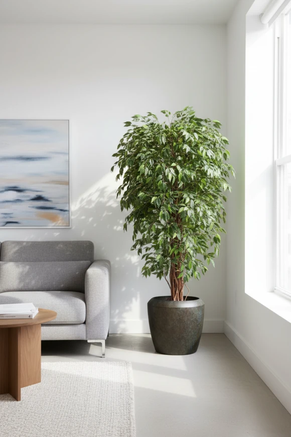 Artificial Ficus Liana in Earle Dumpy Pot - 180cm