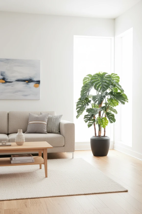 Artificial Monstera in Earle Dumpy Pot - 165cm