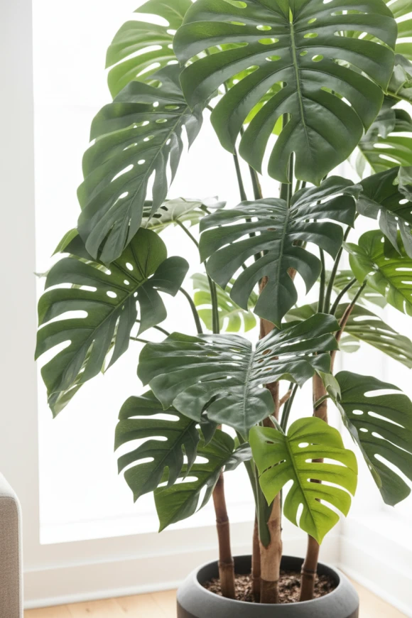 Artificial Monstera in Earle Dumpy Pot - 165cm