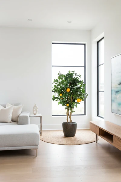 Artificial Orange Tree in Earle Dumpy Pot - 150cm