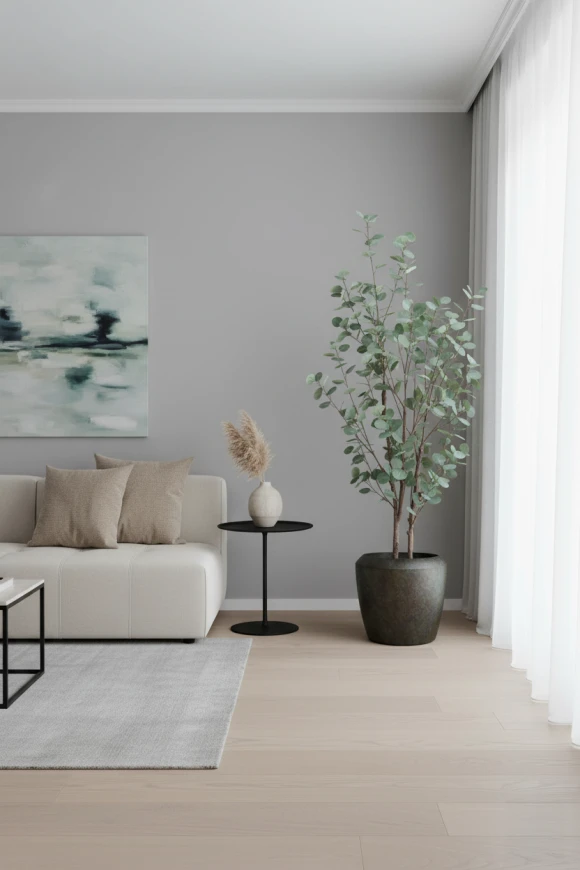 Artificial Eucalyptus Tree in Earle Dumpy - 180cm