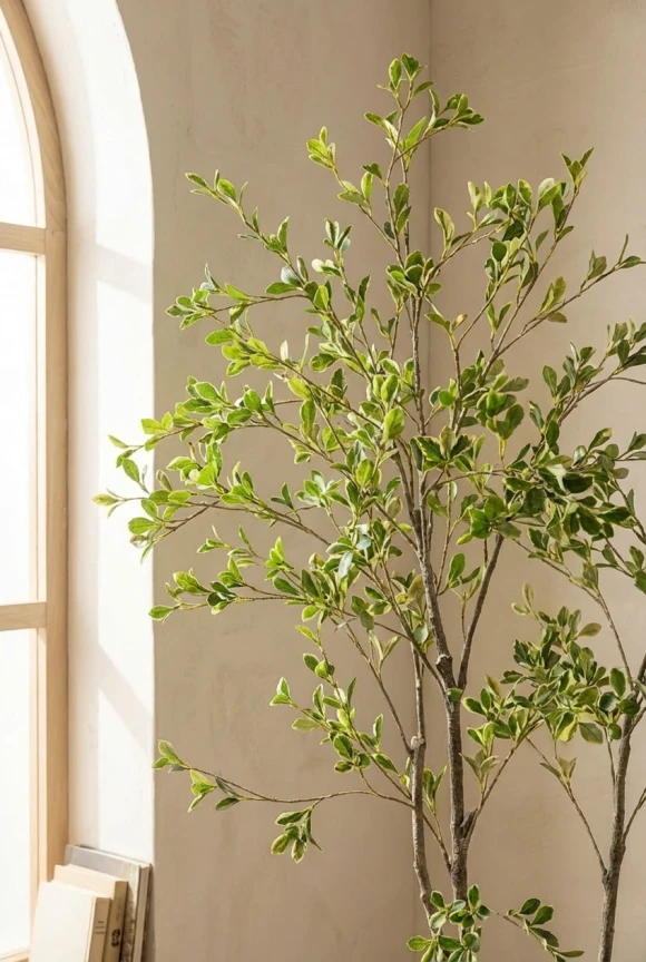 Artificial Bucida Tree in Charcoal Buxley Pot - 150cm