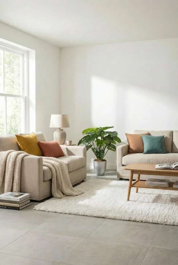 Artificial Monstera in Silver Buxley Pot - 120cm