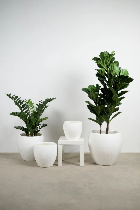 White Easington Pot - Small