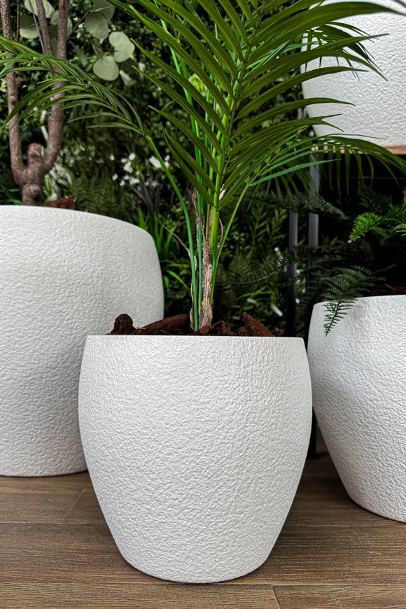 Image of White Easington Pot - Small