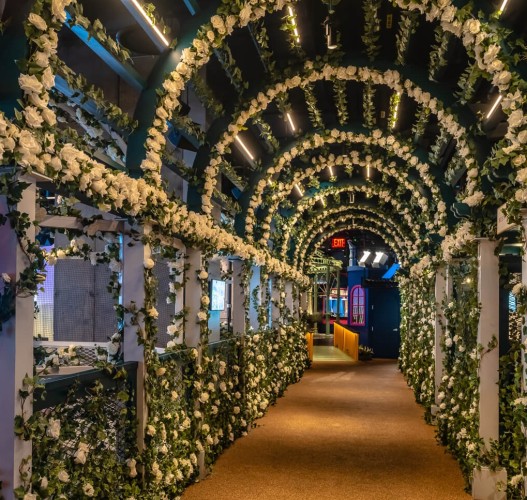 Flower archway 